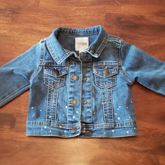 cat & jack jean jacket